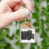 Granat in der natürlichen Form Schlüsselanhänger (Hand)