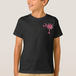 Granat punktiert TaschePalmetto T-Shirt