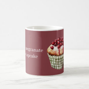 Granatapfel-Cupcake Kaffeetasse