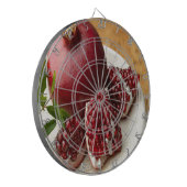 Granatapfel Dartscheibe (Vorderseite Links)