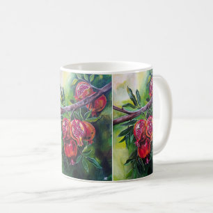 Granatäpfel der Herbsternte von Alfred Fox Kaffeetasse