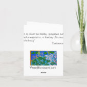 Granatapfel, eins der sieben Spezies von Israel Karte (Rückseite)