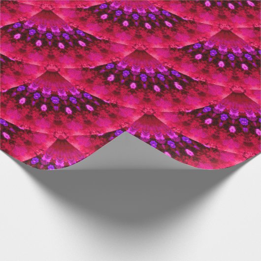 Granatapfel-Fans Geschenkpapier (Ecke)