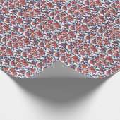 Granatapfel Geschenkpapier (Ecke)