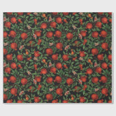 Granatäpfel Geschenkpapier (Flach)