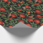Granatäpfel Geschenkpapier (Ecke)