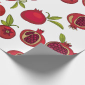 Granatapfel Geschenkpapier (Ecke)
