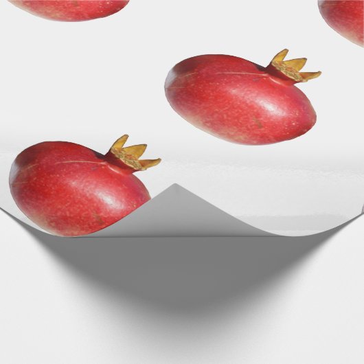 Granatapfel Geschenkpapier (Ecke)