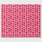 Granatapfel Geschenkpapier (Flach)