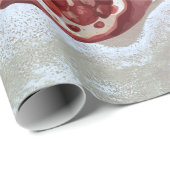 Granatapfel Geschenkpapier (Rolleneckpunkt)