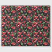 Granatapfel Geschenkpapier (Flach)