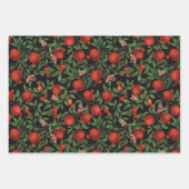 Granatäpfel Geschenkpapier Set (Vorderseite 3)