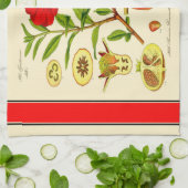 Granatapfel Geschirrtuch (Gefaltet)