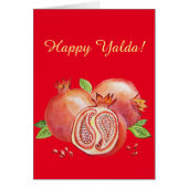 Granatapfel glückliches Yalda (Vorne)