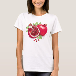 Granatapfel, & Granatapfelkernen T-Shirt
