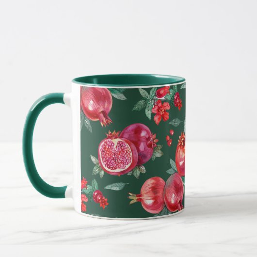 Granatapfel Grüne Tasse (Links)