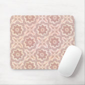 Granatapfel-Herzchen und rosa Perlen Mousepad (Mit Mouse)