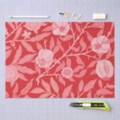 Granatapfel in Christmas Red Seidenpapier (Handwerk)