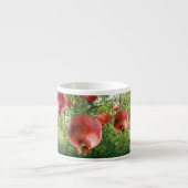 Granatapfel-in voller Blüte Espresso-Schale Espressotasse (Vorderseite)