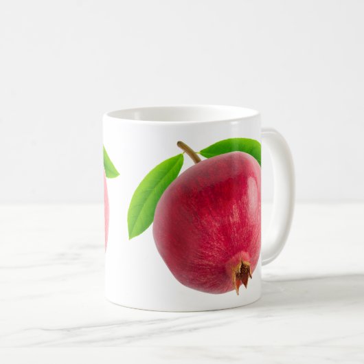 Granatapfel Kaffeetasse (VorderseiteRechts)