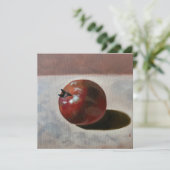 Granatapfel Karte (Stehend Vorderseite)