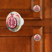 Granatapfel Keramikknauf