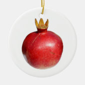 Granatapfel Keramikornament (Vorne)