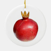 Granatapfel Keramikornament (Hinten)