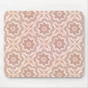 Granatapfel kleine Herzen und rosa Perlen Mousepad