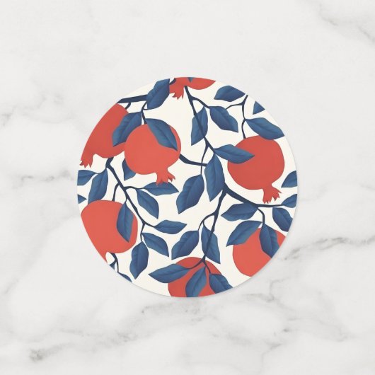 Granatapfel Konfetti (Klein Vorderseite)