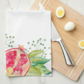 Granatäpfel Küchentuch (Viertel Falte)
