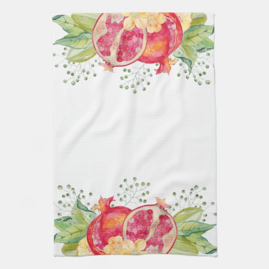 Granatäpfel Küchentuch (Vertikal)