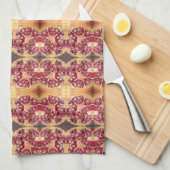 Granatäpfel Küchentuch (Viertel Falte)