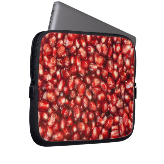 Granatapfel Laptopschutzhülle (Vorne Rechts)