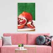 Granatapfel Leinwanddruck (Insitu (Wohnzimmer))