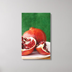 Granatapfel Leinwanddruck