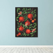 Granatäpfel Leinwanddruck (Insitu (Holzboden))