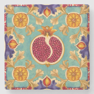 Granatapfel-Liebe Steinuntersetzer