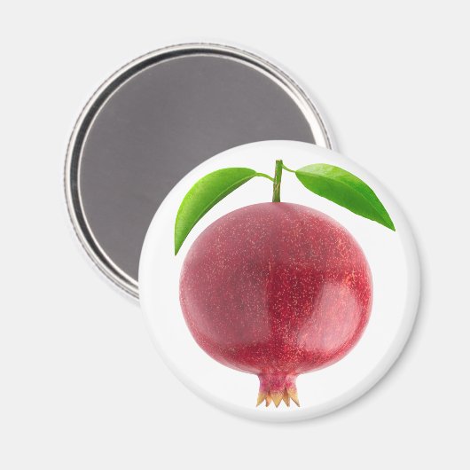 Granatapfel Magnet (Vorderseite/Rückseite)