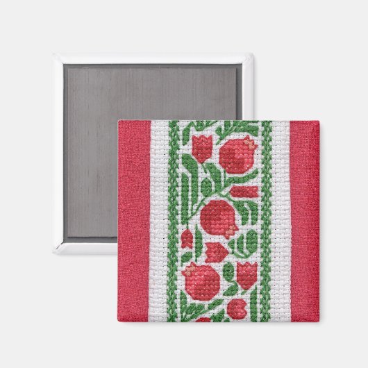 Granatäpfel Magnet (Vorderseite/Rückseite)