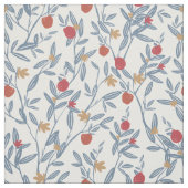 Granatapfel mit Blumen Stoff (Muster)