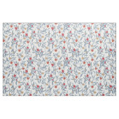 Granatapfel mit Blumen Stoff (Fat Quarter (45,7 x 55,9 cm))