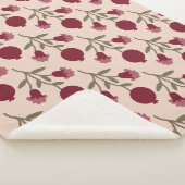 Granatäpfel mit Blüten und Früchten Sherpadecke (3/4)