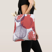 Granatapfel Mode: Nahtloses Vintages Muster Tasche (Von Nahem)
