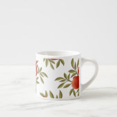 Granatapfel-Muster Botanik-Espressotasse Espressotasse (Rechts)