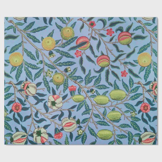 Granatapfel-Muster durch William Morris Geschenkpapier (Flach)