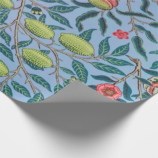 Granatapfel-Muster durch William Morris Geschenkpapier (Ecke)