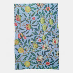 Granatapfel-Muster durch William Morris Geschirrtuch