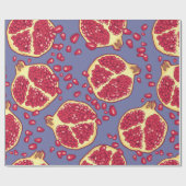 Granatäpfel nahtlos. geschenkpapier (Flach)