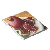 Granatapfel Notizblock (angewinkelt)
